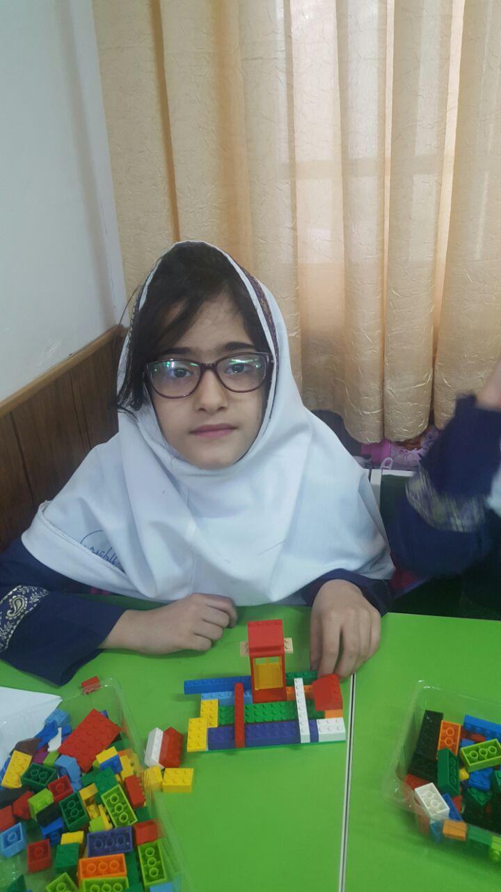 فعالیت های لگوی آموزشی دی ماه دانش آموزان باران اندیشه